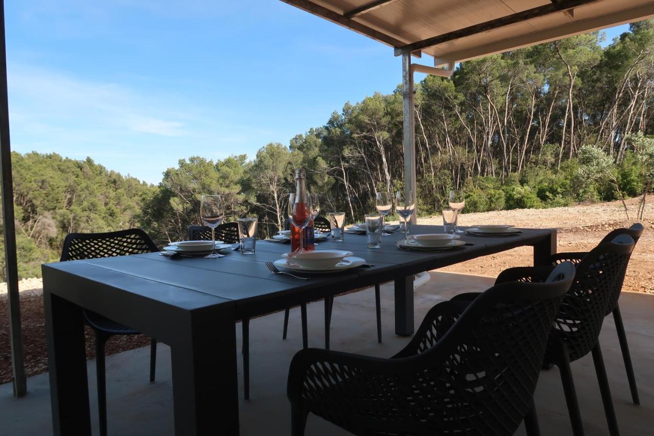 Robinson Olive Tree Huts Villa Čara Екстериор снимка